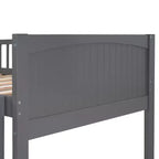 Letto a soppalco triplo Twin Sleeper con cassetti e area giochi, salvaspazio per bambini