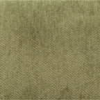 Poltroncina moderna senza braccioli in ciniglia con cuscino e gambe in legno massello – Sedia laterale a seduta profonda