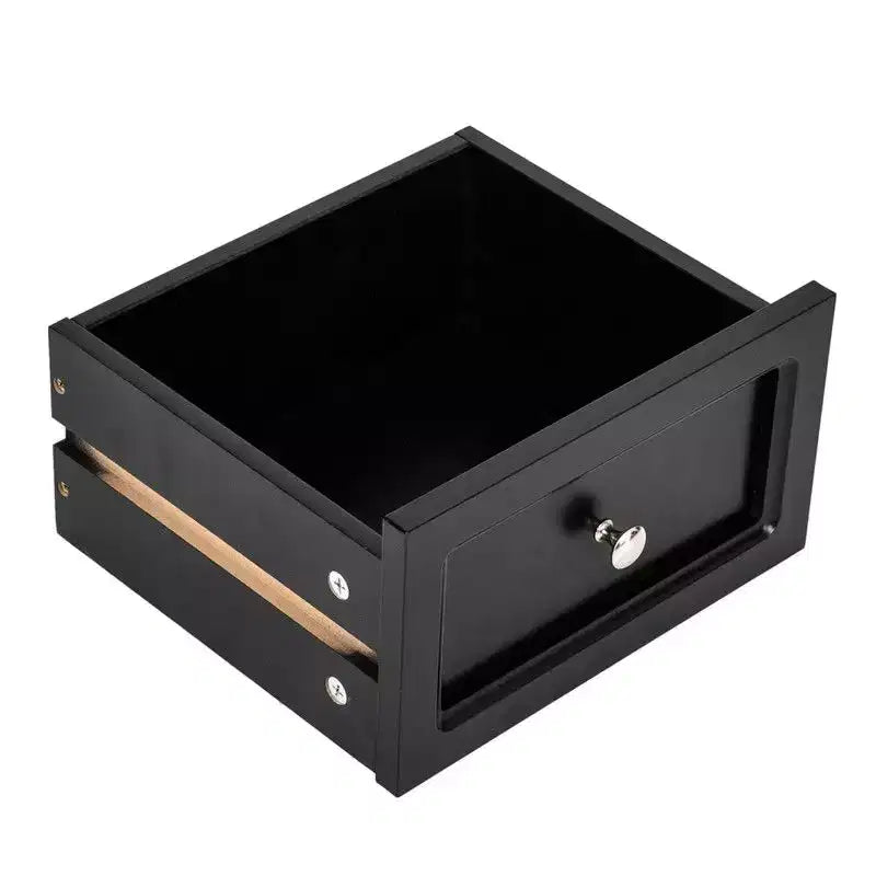 Comodino a 2 ripiani largo 39,40 cm – Comodino compatto con ripiano aperto, struttura in MDF